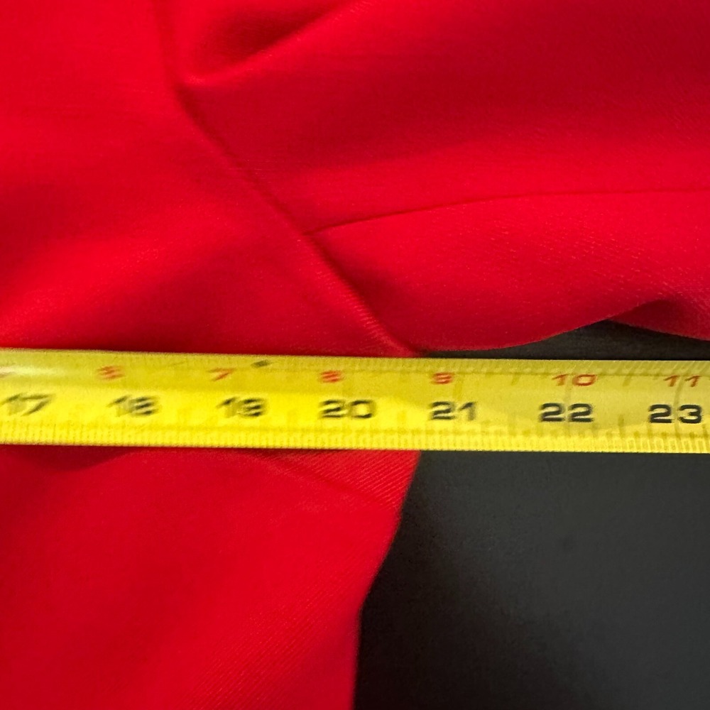 Pendleton Red Wool Blazer Jacket Gold Buttons Car… - image 8